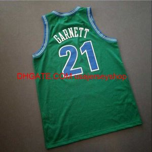 Homens para jovens personalizados Vintage Kevin Garnett College Basketball Jersey Size S-4xl 5xl ou personalizado qualquer nome ou n￺mero Jersey