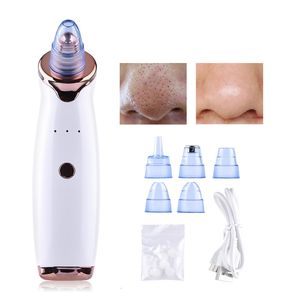 Ansiktsvårdsanordningar Blackhead Remover Por Acne Pimple Removal Face T Zone Nose Water Bubble Cleaner Vakuum Sug Diamond Steamer Oil Dirty 230203