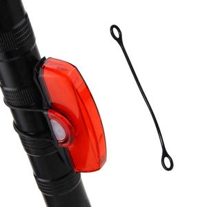 s Waterproof Safety Bike Taillight USB Rechargeable Bicycle Riding Rear Shoulder Clip Warning Lamp Drone Strobe Light 0202