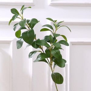 Decorative Flowers Lush Watercress Leaf Fake Plants Flower Arrangement Home Decor Greens Big Tree Branch Christmas Decoration