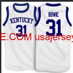 Custom Men Youth women Vintage #31 Sam Bowie Kentucky Wildcats basketball Jersey S-4XL 5XL custom any name number jersey