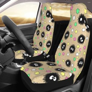 Car Seat Covers Spirited Away Soot Sprite Universal Cover Off-Road AUTOYOUTH Fabric Accessories