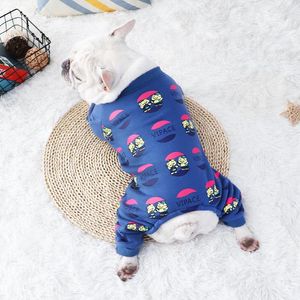 Dog Apparel Soft Fleece Jumpsuit Winter Clothes Pajamas For Small Puppy Coat Pet Outfits Hoodie Clothing Yorkie Shih Tzu