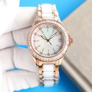 Butikowy zegarek Women Automatyczne zegarki mechaniczne 33 mm Sapphire zegarek wodoodporne Montre de Luxe Prezenty