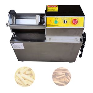Cozinha Tiras de batata elétrica Cutter Fries Máquina de batata