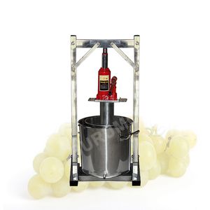 Stainless Steel Brewery Equipment Manual Hydraulic Fruit Squeezer Filter Press Strawberry Mulberry Presser Juicer