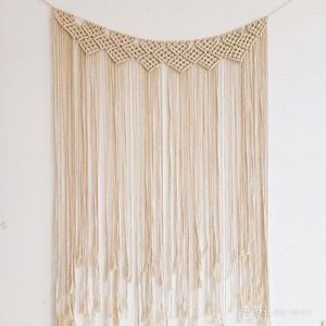 Gobeliny 80CMX115CM Macrame WALLE WIEKA DUŻE TKUNIKI BAWECZNE Ręcznie robione dekoracje na ślub