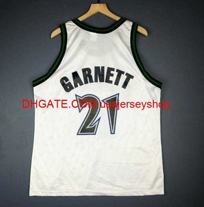 Vintage Kevin Garnett Champion College Basketball Jersey Size S-4xl 5xl Custom Qualquer Nome N￺mero Jersey