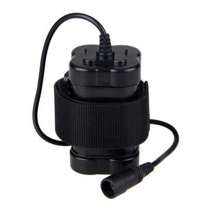 Lights Black Rechargeable Power Source 12000mAh 8.4V 4x18650 Battery Pack for Bicycle Light Bike Head Lamp 0202