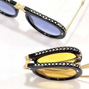 New fashion designer GG0307S Folding Net Red Style style unique charm Metal symbol UV400 Radiation Protection large Frame sunglasses sunglasses for men