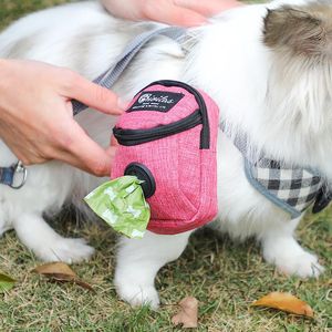 Hundbilstol täcker husdjursavfall poop engångspåse lagring hängande för liten multifunktion ryggsäck