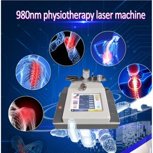 Laser a diodi 980nm Rimozione vascolare permanente Macchina laser Arrossamento facciale Vene del ragno Dispositivo per la rimozione dei funghi delle unghie