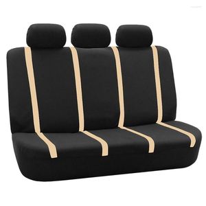 Coprisedili per auto Copertura posteriore universale Cuscino protettivo per automobile impermeabile Accessori interni Rosso Nero Blu Beige Grigio