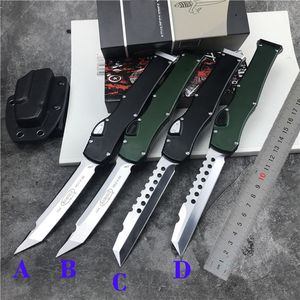 USA 150-10 HALO V6 Automatic knife OTF ELMAX Blade,aluminum alloy Handle Camping outdoor Hunting Pocket EDC AUTO knives UT85 UT88