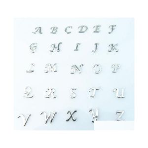 Charms Floating 130Pcs/Lot Wholesale High Quality Mix Crystal Letter Diy Az Alphabet Locket For Living Glass Nanashop Drop Delivery Dhr6K