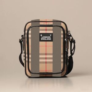 Designer TB Camera Stripe Borsa Luxurys Tracolla in nylon Borse vintage Check e pelle Portafoglio da donna Borsa a tracolla messenger 7A Borsa da viaggio con pochette di qualità