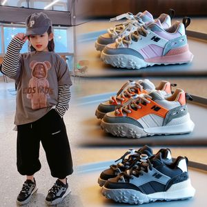 Sneakers Children Sport Shoes Casual Fashion Elastic Band Sneakers For Kids Boys Girls Non-slip Sport Shoes For Child 230203