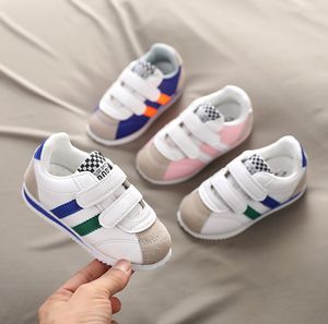 Sneakers Buty dla dzieci chłopcy chłopcy Top Branders Sneakers na płótnie maluch oddychający buty Spring Running Sport Baby Soft Casule Sneaker na 1-6y 230203