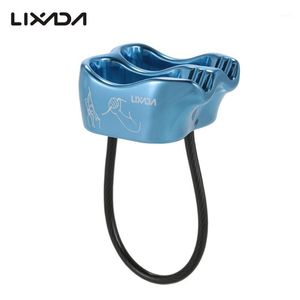 Climbing Lixada Double Slot ATC Belay Rappel Device Outdoor Rock Carabiners Abseiling Downhill Safety Ring Equipment Cords Slings And Webbi1