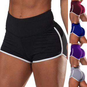 Pantaloncini da donna Pantaloni corti elasticizzati a vita media da donna Sport slim fit per le donne estive che eseguono esercizi di allenamento