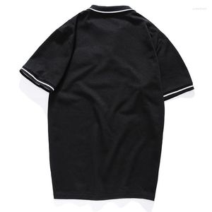 Men's T Shirts Tide Brand Large Loose Elastic Thin Casual Short Sleeve T-shirt Summer Style Fashion Male Clothing Plus Size 2XL-7XL