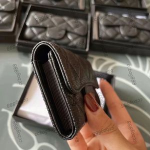 Luxury Designer Accordion Flap Card Holder Bags Multi Pochette Gold Metal Hardware Tiny Mini Outdoor Coin Purse Fashion Street Clu2052