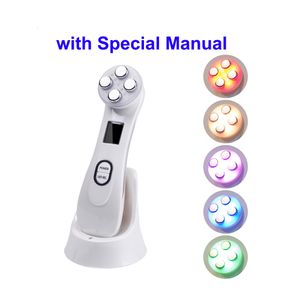 Face Massager VIP Link RF Radio LED Pon Therapy Machine 230204