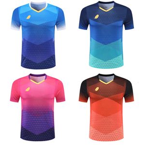 Outdoor Tshirts Sport Tennis T Shirt Men Men Kobiety Badminton Krótkie koszulki stołowe Ping Pong Kits Gym Runn