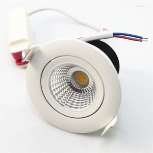 Downlight 12W COB Down Light Dimable inomhusbelysning hög effekt inbäddad LED -taklampor glödlampa