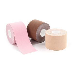 Ankle Support Sports Cotton Kinesiology Tape Nipple Cover Boob Lift Up Breast Push Adhesive Invisible Sticky Bra 230204