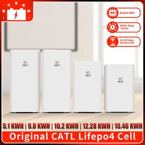 Grade A Powerwall 100AH ​​176AH 200AH 300AH LifePo4 Bateria 48 V głębokie cykl baterii do domu dla domu 5kW 10kW 15kW na sieci