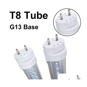 Led Tubes 4Ft 22W 28W 45W 3Ft 18W 2Ft 11W Smd 2835 T8 Tube Lights 3200Lm Warm/Natural/Cool White 1.2M Ac 85265V Drop Delivery Lightin Dhil8