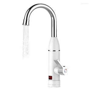 Kitchen Faucets Water Heating Faucet Tankless Heater For Home 360 Rotation Quickly 3000W Electric Bathroom