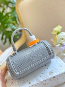 Shopping bag hourglass bag metal B-shaped pull ring half-moon bag, large capacity 5A quality