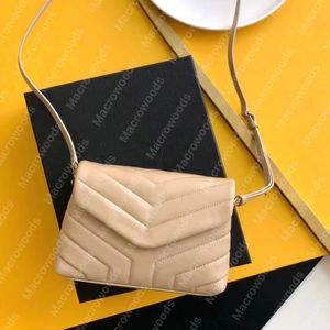 Women Bags LOULOU Shoulder Bag Small Designer Shoulder Underarm Bags Luxury Clutch Beige Hobos Summer Simple Handbags Bolso Crossbody lou bag purse sacoche borse