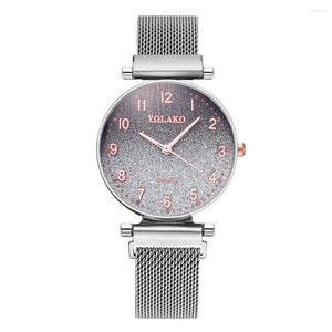 Zegarek 2023 marka Watches Watches Fashion Square Ladies kwarcowy zestaw bransoletowy