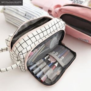 Карандашные сумки 20 цветов большие карандаш карандаш корпус Kawaii Pencilcase School Pen Supply Supper Suck Scent Box Cencils Muck Satchery 230203