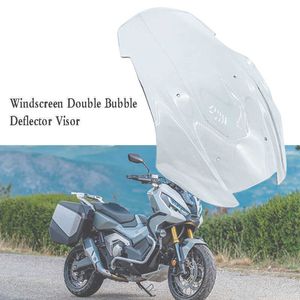 For Honda NEW X-ADV 750 XADV 750 XADV750 2021 2022 Motorcycle Windshield Windscreen Double Bubble Deflector Visor 0203
