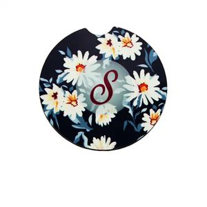 DIY Sublimation Coaster Gift Round Blank Kitchen Car Cuc Cup Cup Transfer Transe Diving White Car Coaster B240