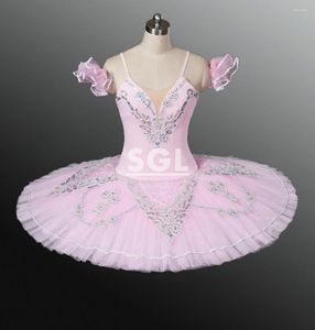 Scene Wear Adult Professional Ballet Tutu For Girls Pink Tutus Kirt Competition Women Dance Sale At1159