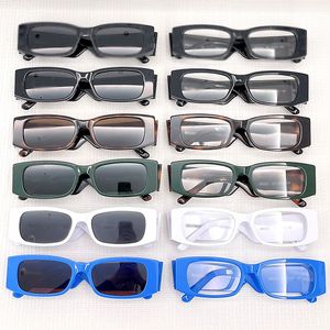 New Designer fashion sunglasses BB0260S Metal frame square lens simple UV400 protective glasses frame 12 colors optional digital photo frame