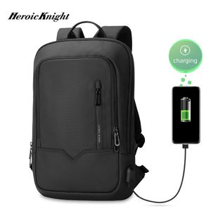 Zaino Heroic Knight Uomo Borsa da lavoro multifunzionale impermeabile per laptop Borsa da viaggio College per lavoro d'ufficio 230204