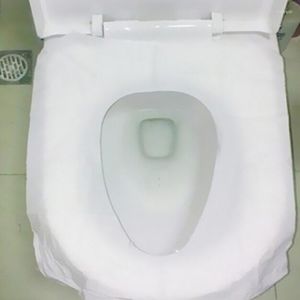 Toilettensitzbezüge, 1 Packung, Taschenformat, gesund, sicher, Einweg-Papierschutz