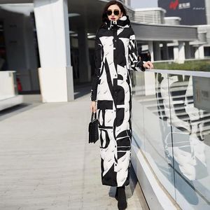 Kadın Trençkotları Parkas Kadın Kış Ceketi 2023 Mizaç Moda Çok yönlü Pamuklu Ceket Kadın Eklenti Büyük Boyut Kapşonlu Uzun