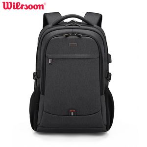 Mochila moda negócios resistentes à água para homens viagens notebook laptop sacos 156 polegadas masculino mochila adolescente 230204