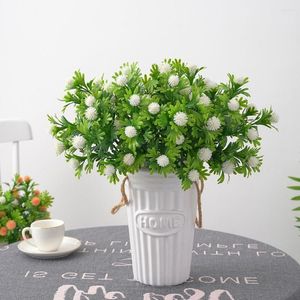 Dekorativa blommor Multicolor Artificial Flower Berries Vases 1 Bouquet Home Decoration Plastic Wedding