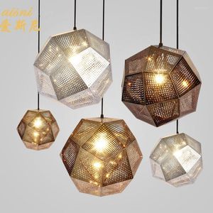 Подвесные лампы ретро легкий потолок висят большие лампы E27 Марокканский декор роскошный дизайнер