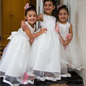 Sukienki dla dziewczynek najwyższej jakości dzieci kwitnące dziewczyny na rękę ślubną klejnot klejnot pierwszą komunię księżniczki sukienki
