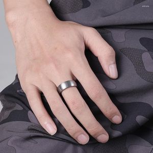 Wedding Rings Simple Men's Ring Tungsten Matte Finish Man Band Couple Fashion Boys Jewellery Jewelry Accessories For Men Women