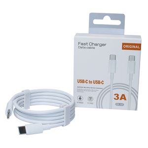 3A PD Type C à Type C Câbles Câble de Données Micro USB à Charge Rapide pour Samsung Huawei Smartphones Android